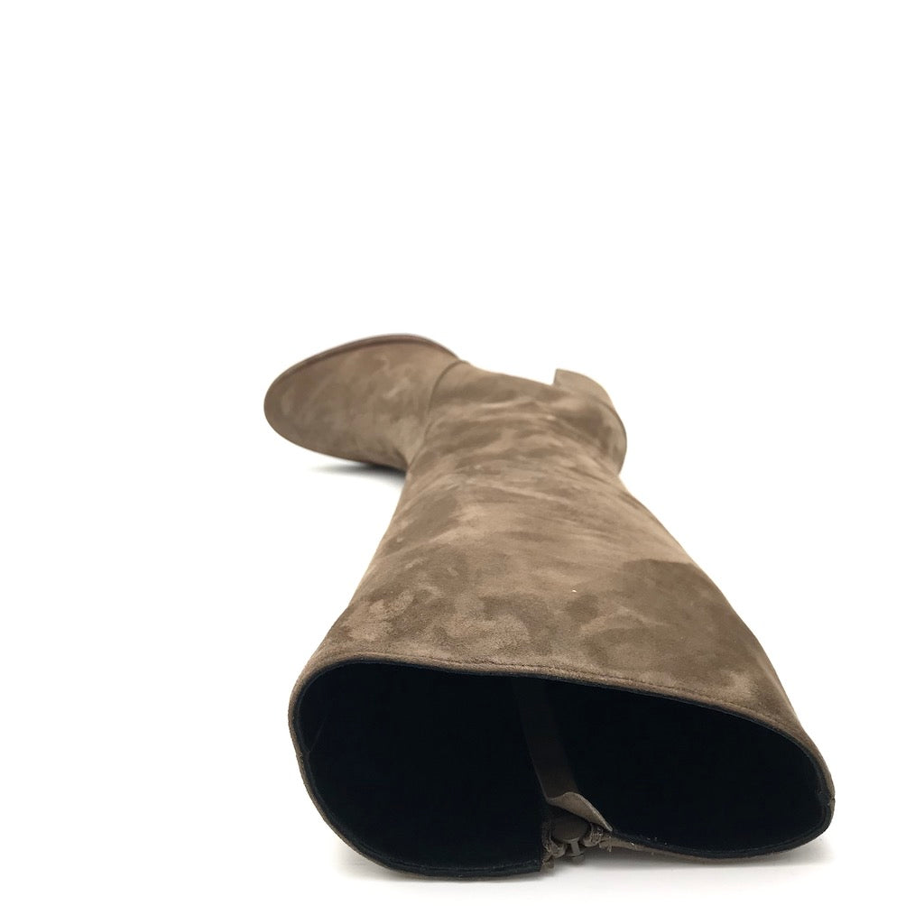 Zulian Calzature Stivale Magda taupe Fino Al -60%