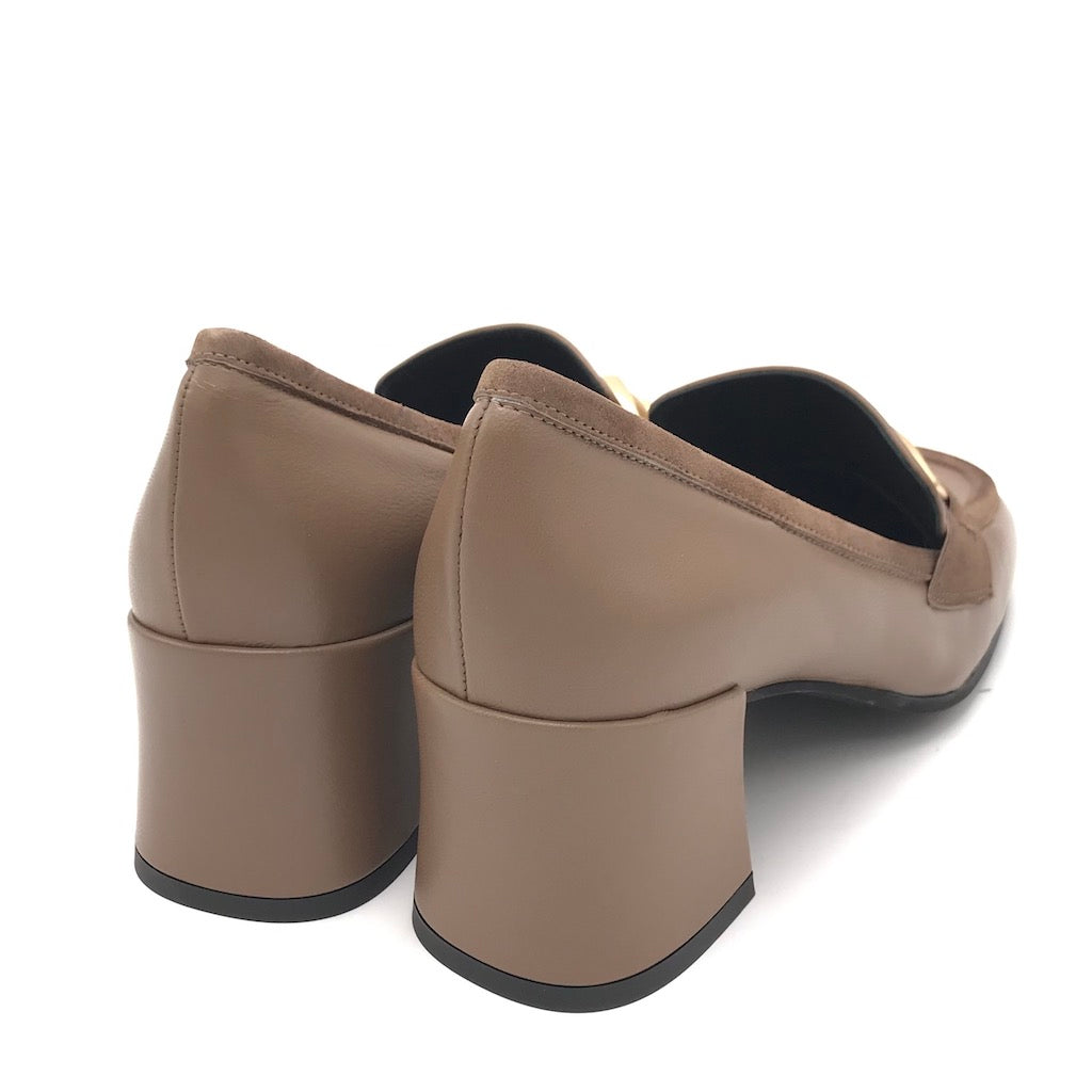Zulian Calzature Mocassino Paola in pelle acero Novità