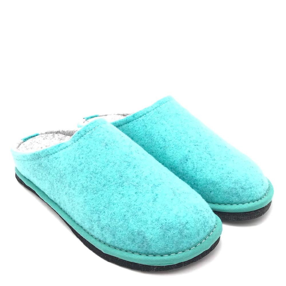 Zulian Calzature Ciabatta Easy bicolor tiffany-grigio Presa