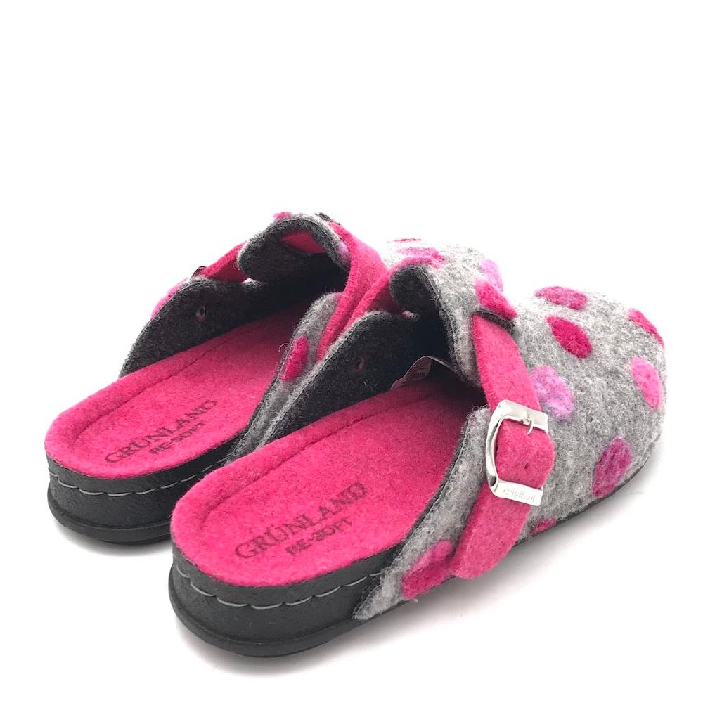 Zulian Calzature Ciabatta Pila grigio-fuxia Sconto