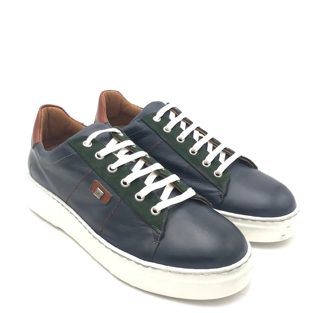 Zulian Calzature Sneakers Dylan blu Outlet
