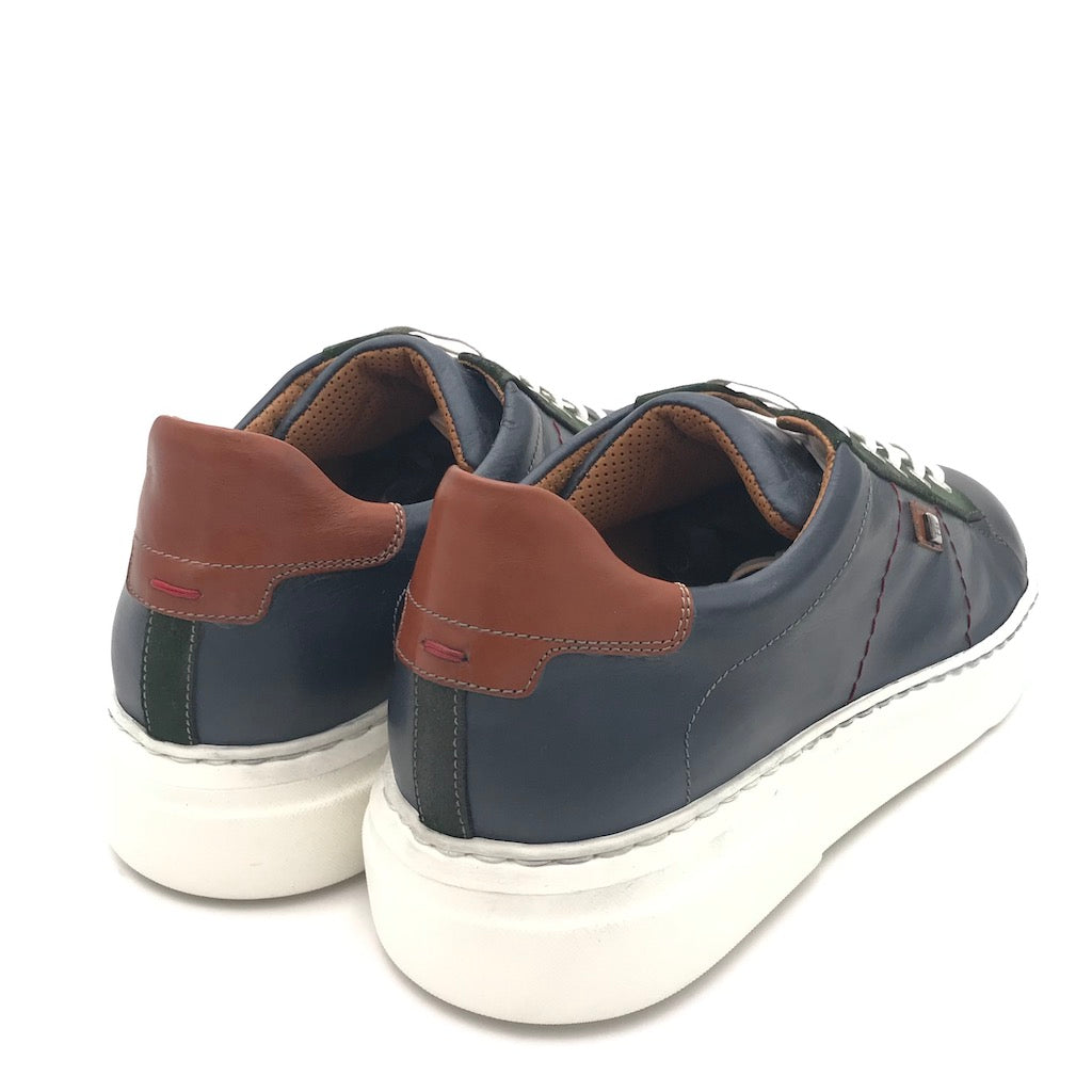 Zulian Calzature Sneakers Dylan blu Outlet