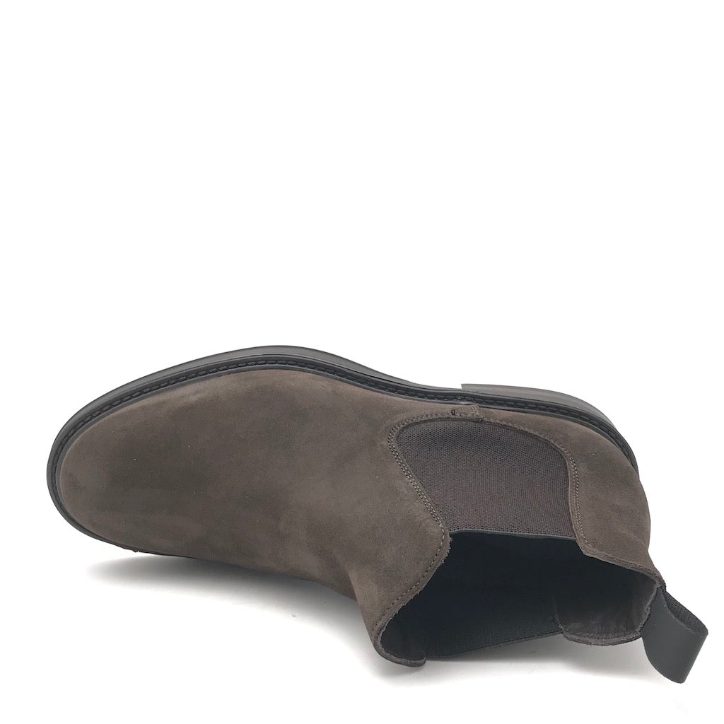 Zulian Calzature Beatles in crosta marrone Vendite Flash