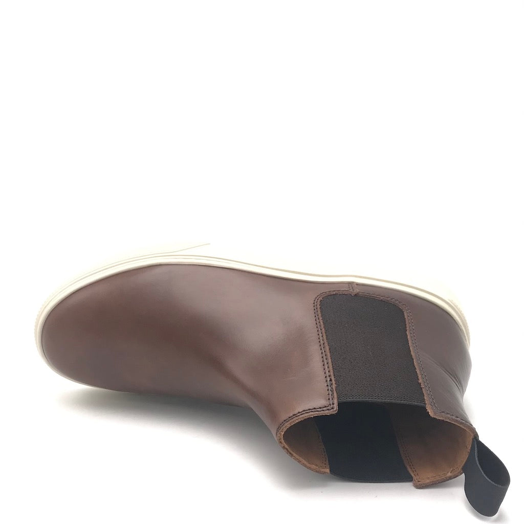 Zulian Calzature Beatles in pelle coffee Italia
