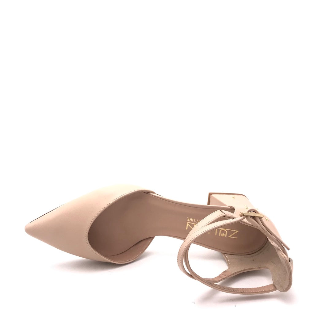 Zulian Calzature Scarpa Lerici nappa talco Soddisfazione Garantita