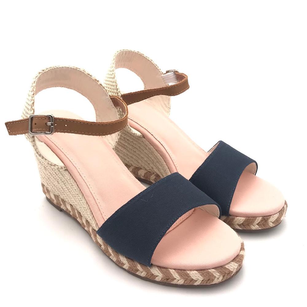 Zulian Calzature Sandalo Wells blu Outlet