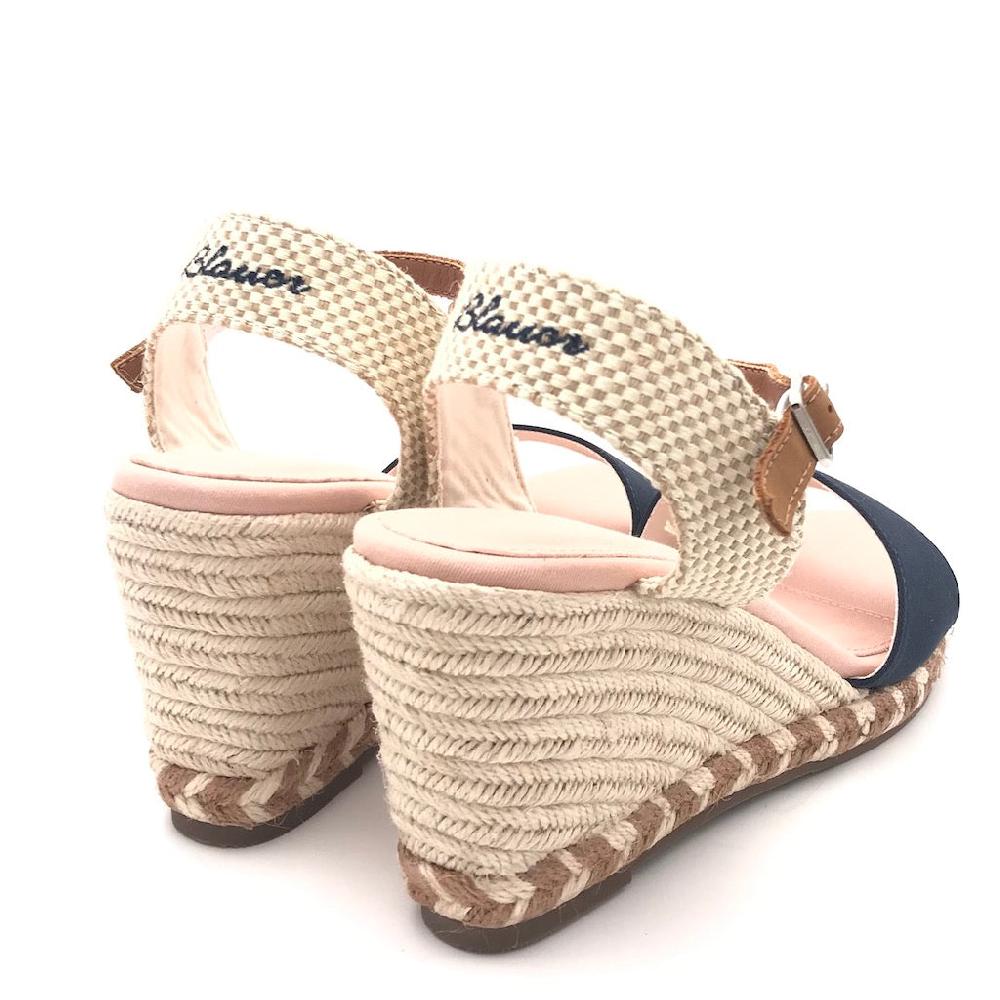 Zulian Calzature Sandalo Wells blu Outlet