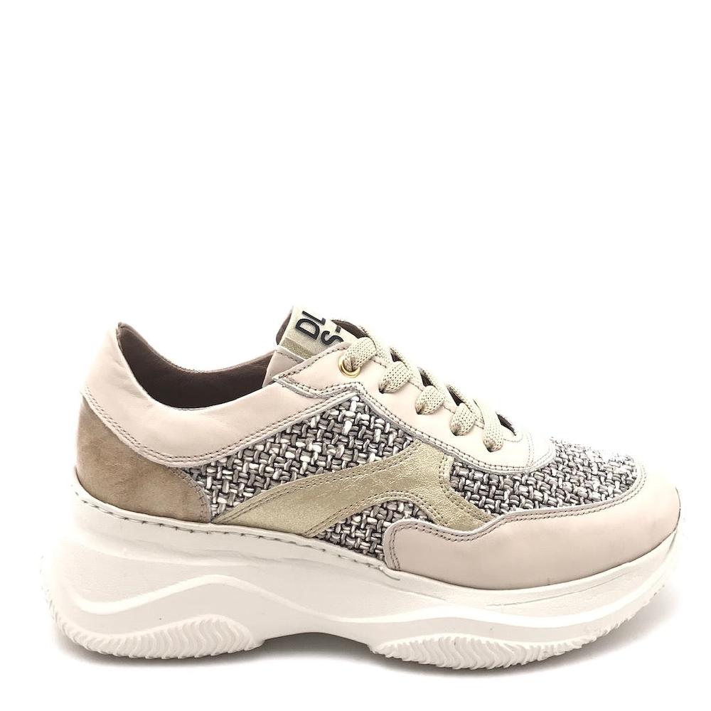 Zulian Calzature Sneakers in pelle latte Saldi