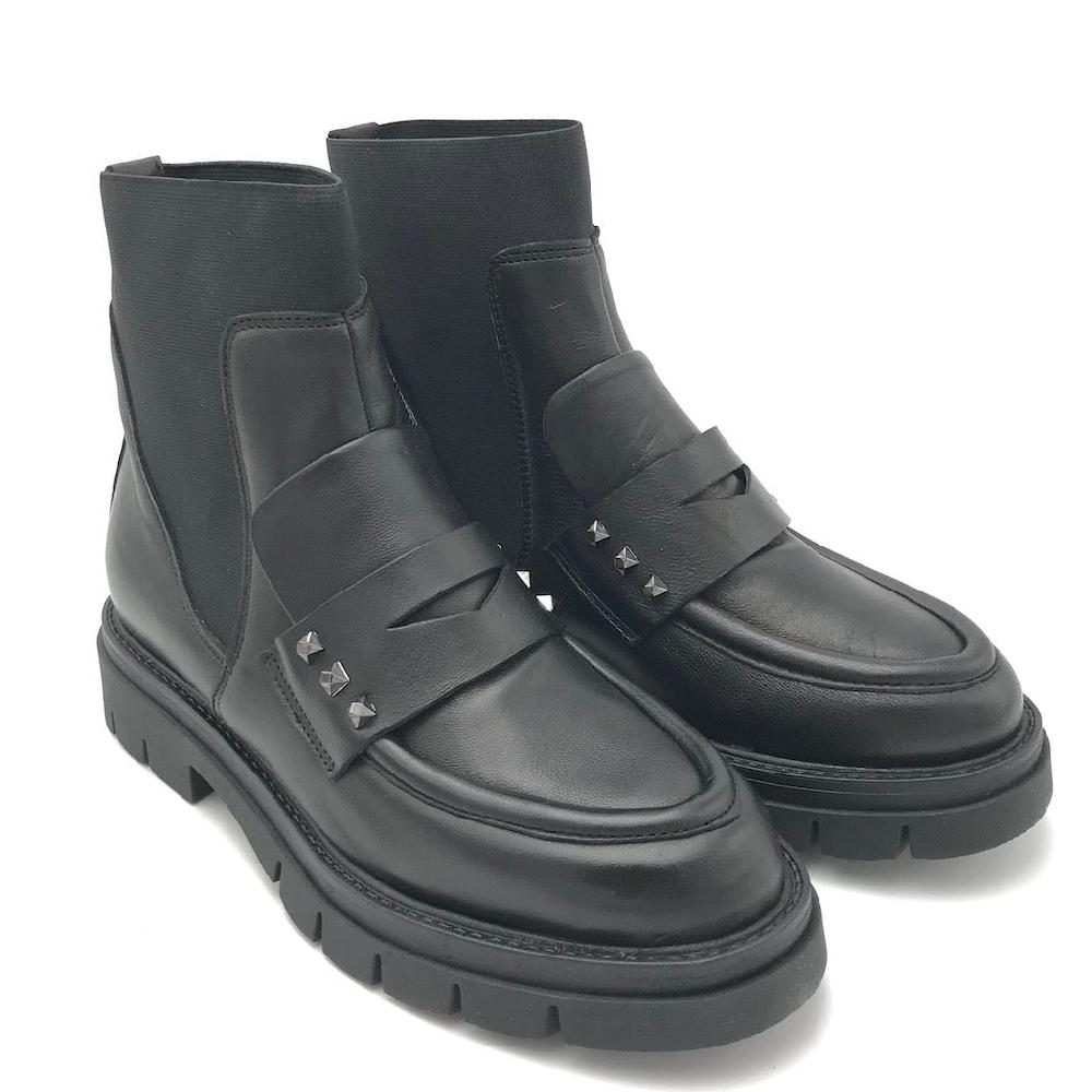 Zulian Calzature Tronchetto Taylor nero Vendite Flash