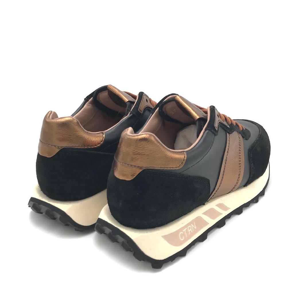 Zulian Calzature Sneakers running nero-bronzo Soddisfazione Garantita