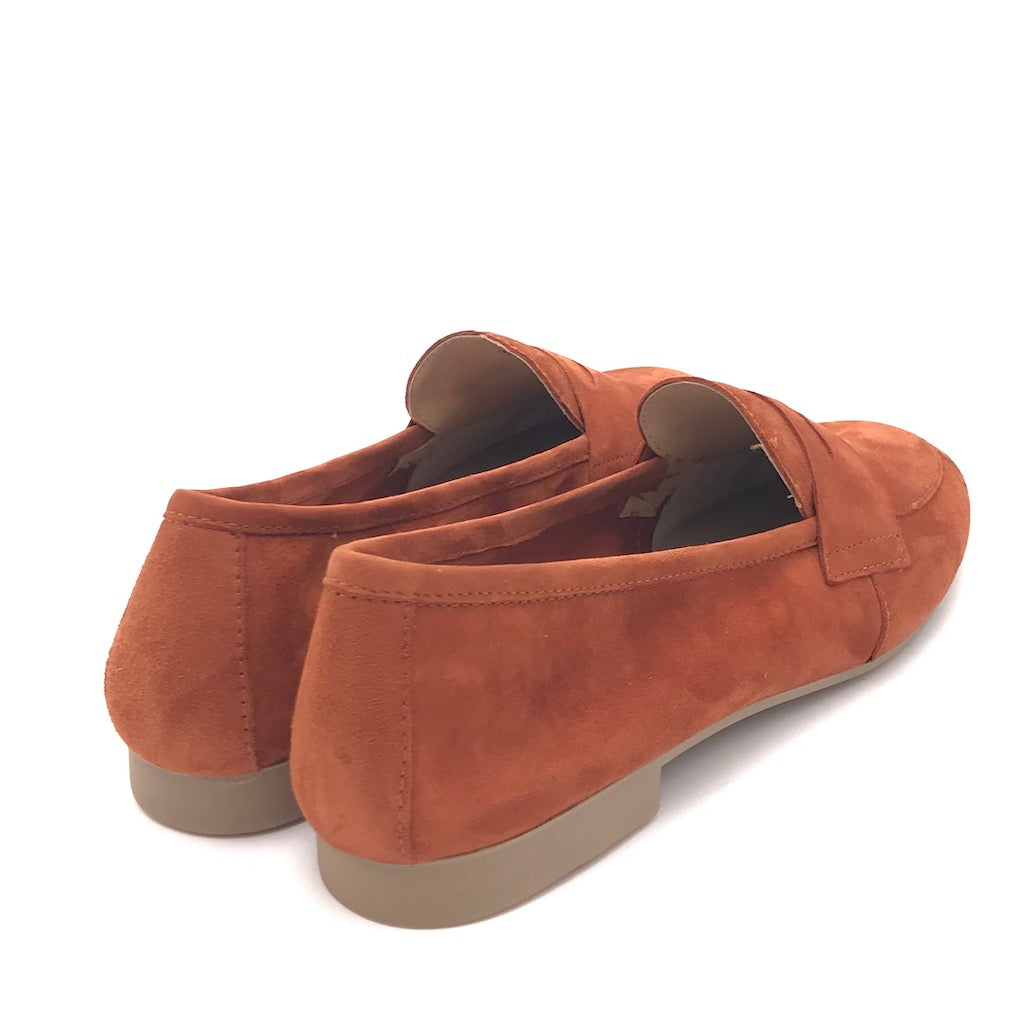 Zulian Calzature Mocassino Sixt velour ruggine Sconto