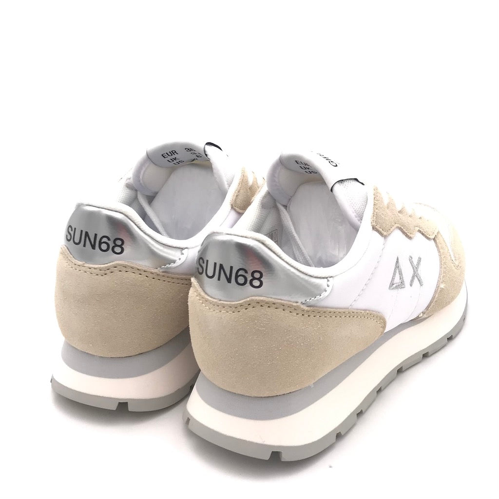 Zulian Calzature Sneakers Ally gold silver bianco-panna Online