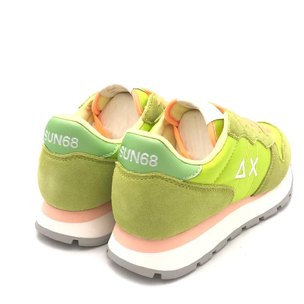 Zulian Calzature Sneakers Ally solid nylon lime Outlet