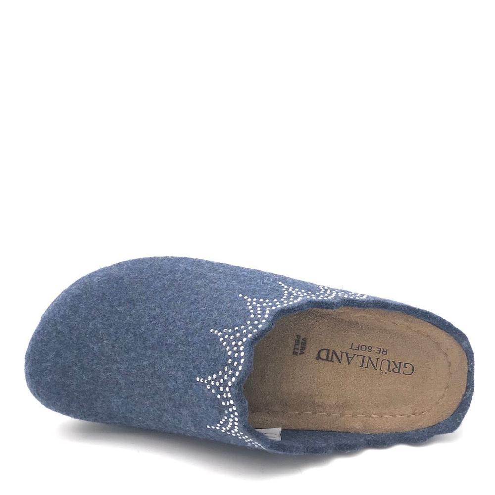 Zulian Calzature Ciabatta Prau blu Italy
