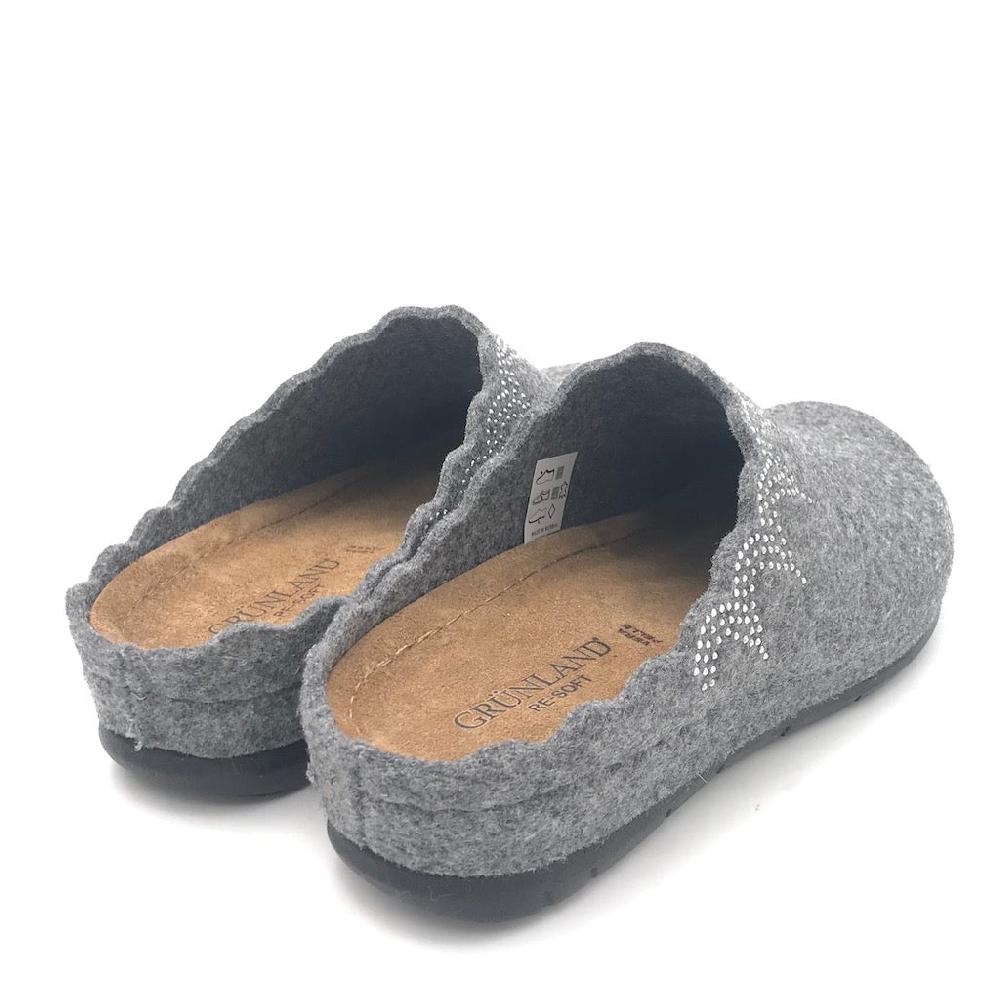 Zulian Calzature Ciabatta Prau grigio Italia