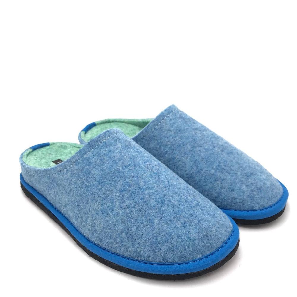 Zulian Calzature Ciabatta Evo bicolor turchese-menta Qualità