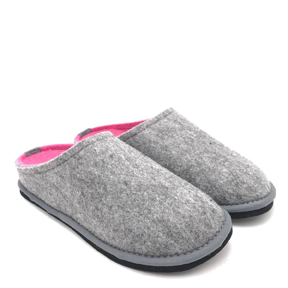 Zulian Calzature Ciabatta Easy bicolor grigio-fuxia Vendita