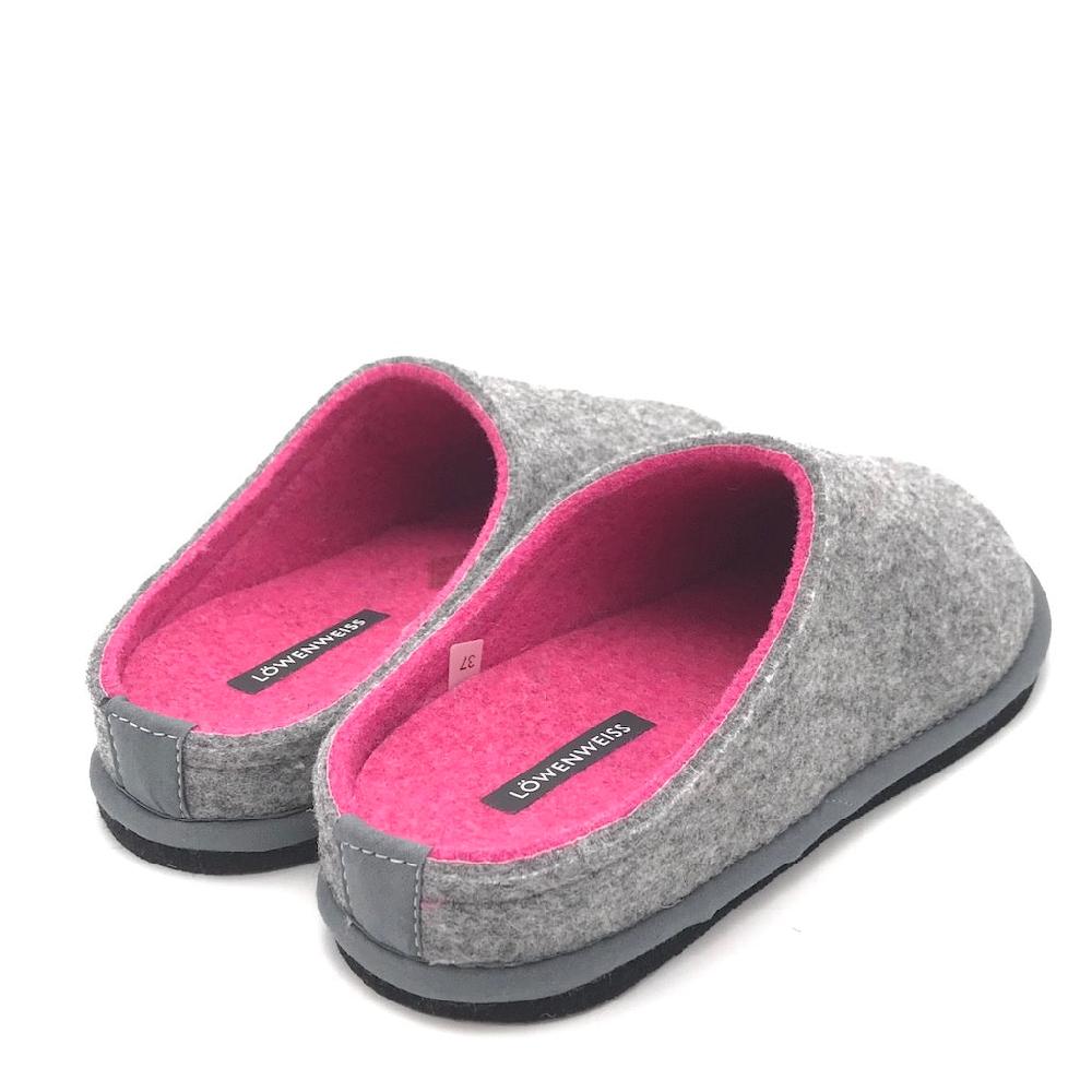 Zulian Calzature Ciabatta Easy bicolor grigio-fuxia Vendita