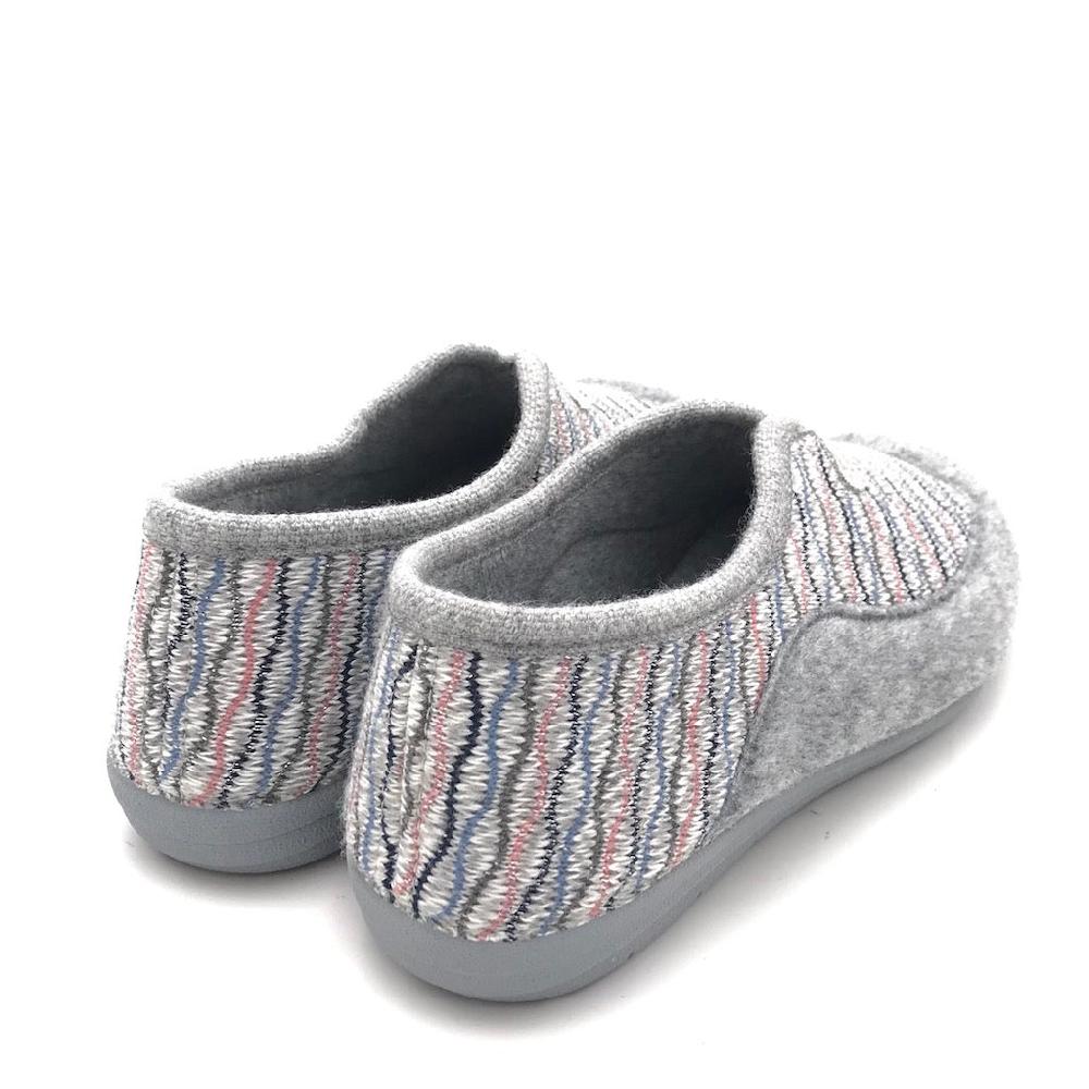 Zulian Calzature Pantofola Reca grigio Promozione
