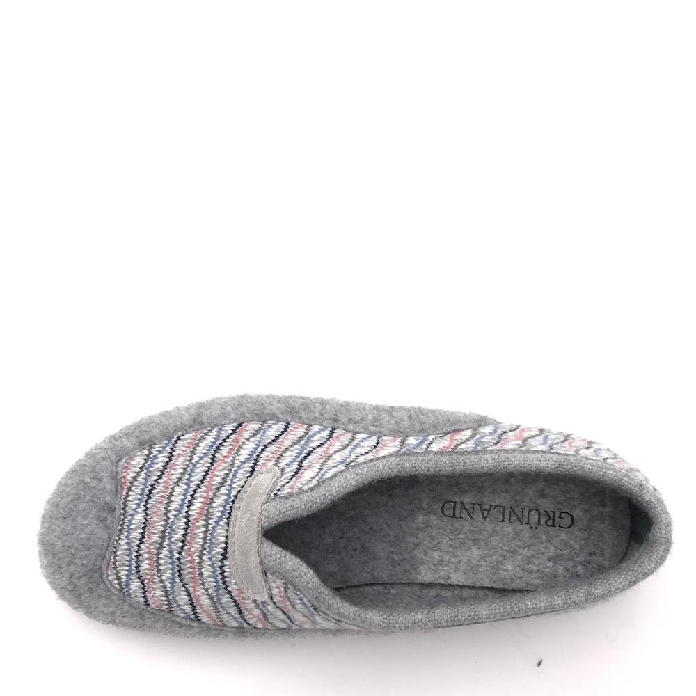 Zulian Calzature Pantofola Reca grigio Promozione