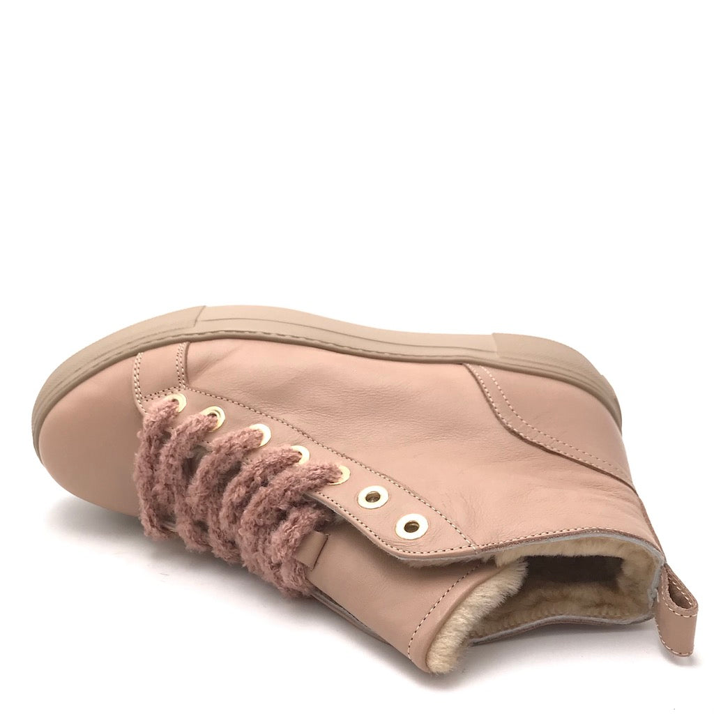 Zulian Calzature Sneakers alta nude Acquista Ora