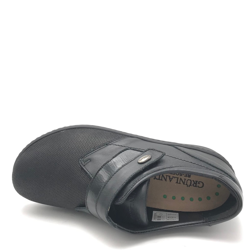Zulian Calzature Scarpa Nile velcro nera Prezzo Ridotto