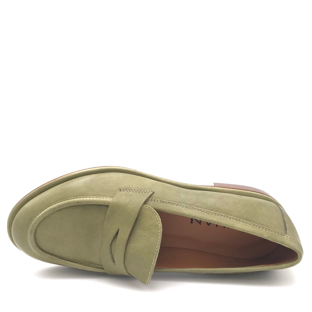 Zulian Calzature Mocassino Steve muschio Sconto