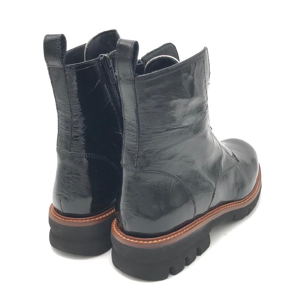 Zulian Calzature Tronchetto naplak nero zip Offerta