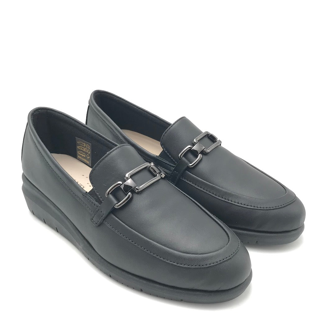 Zulian Calzature Scarpa Rysa pelle nera In Vendita