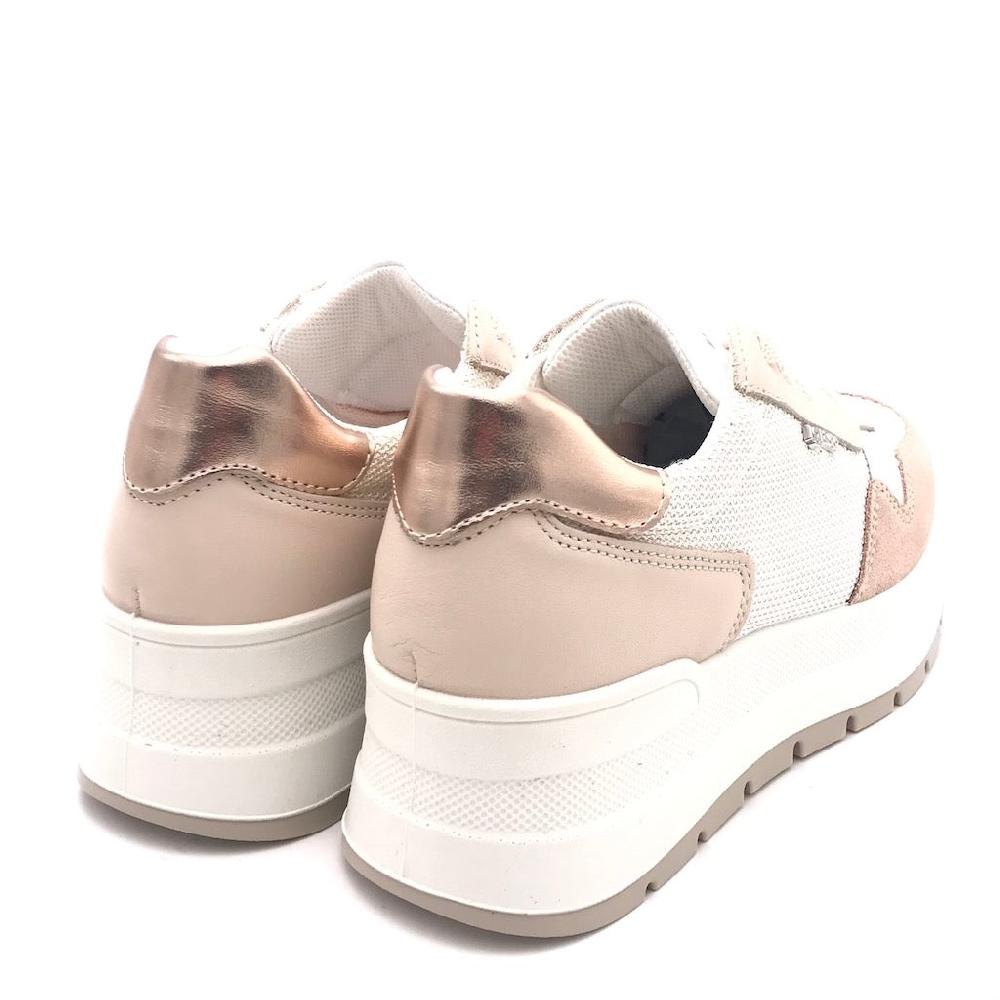 Zulian Calzature Sneakers Kola cipria-bianco In Saldo