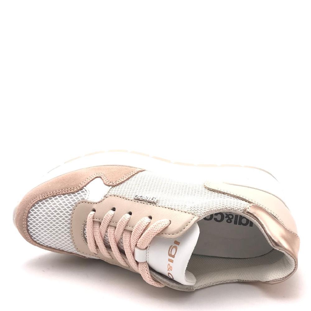 Zulian Calzature Sneakers Kola cipria-bianco In Saldo
