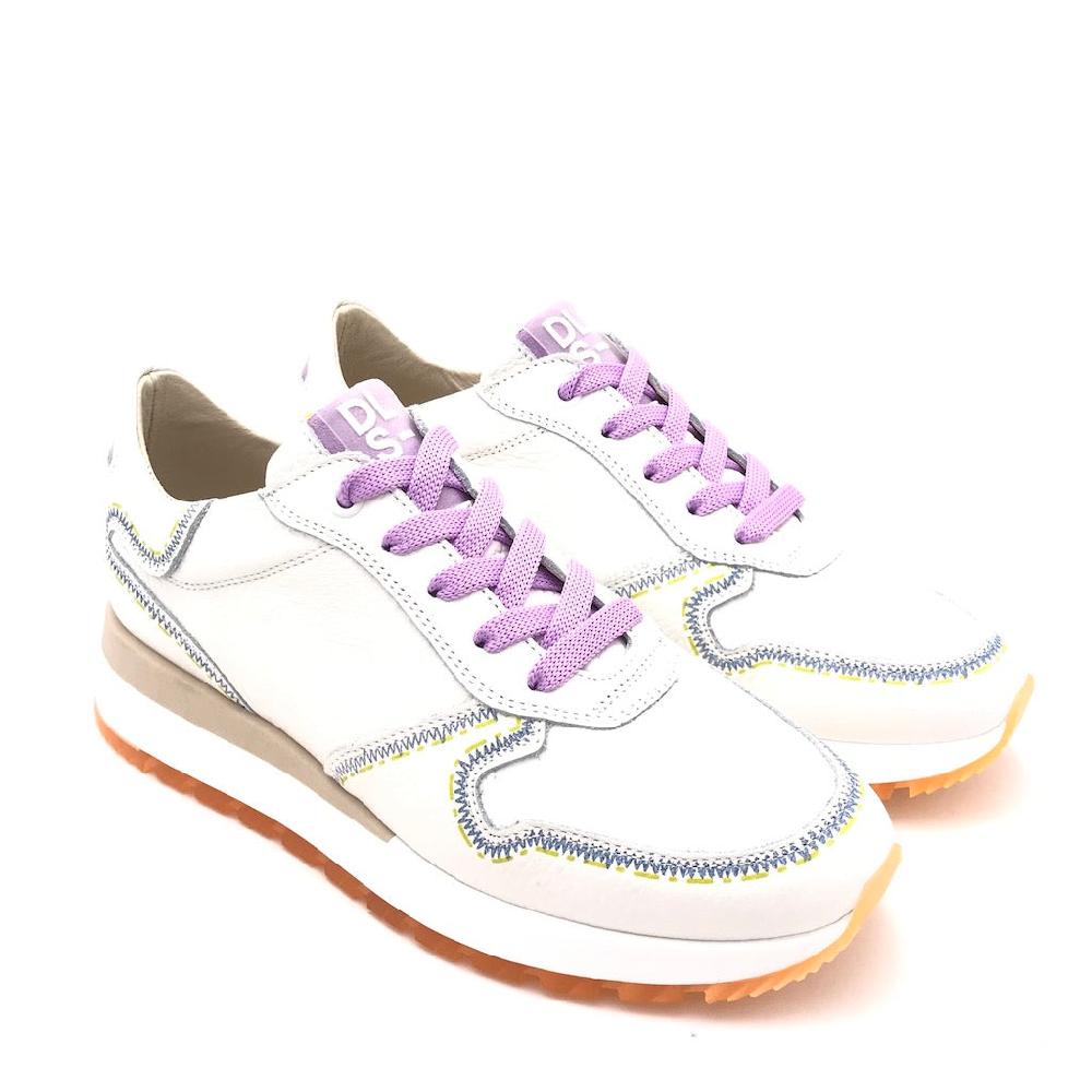 Zulian Calzature Sneakers DLS dollaro bianco Vendita calda