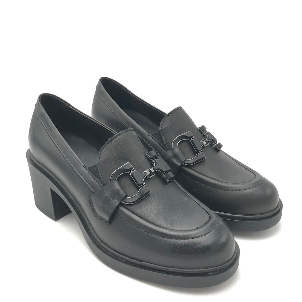 Zulian Calzature Mocassino in nappa nera Offerta temporanea