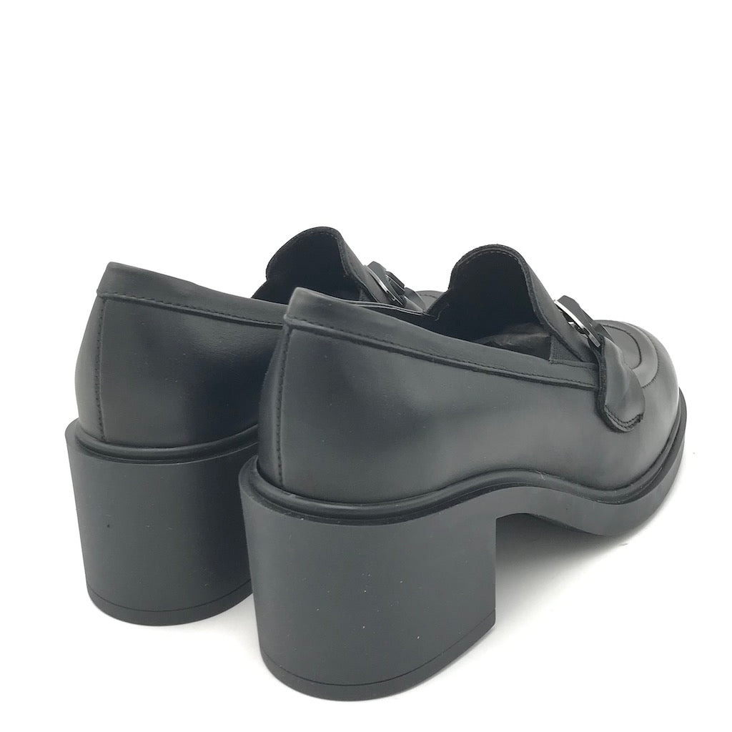 Zulian Calzature Mocassino in nappa nera Offerta temporanea