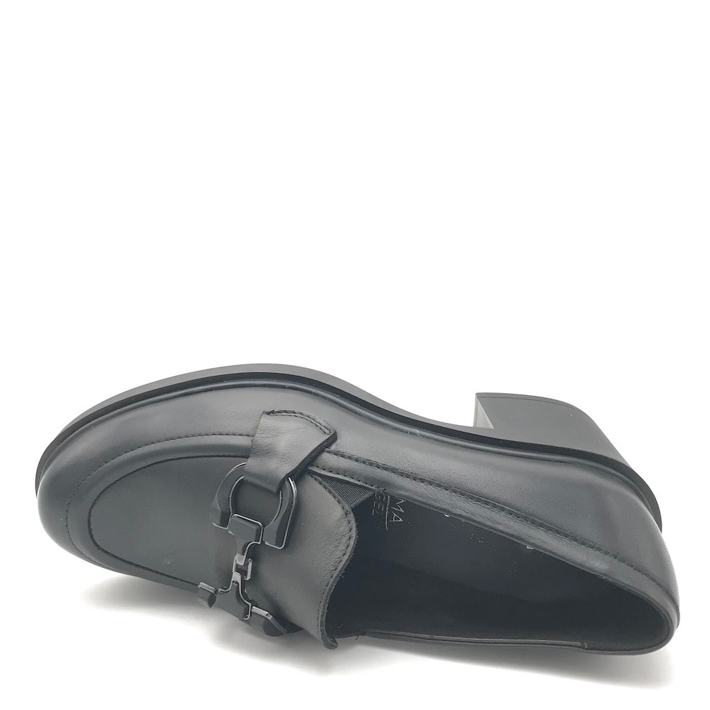 Zulian Calzature Mocassino in nappa nera Offerta temporanea