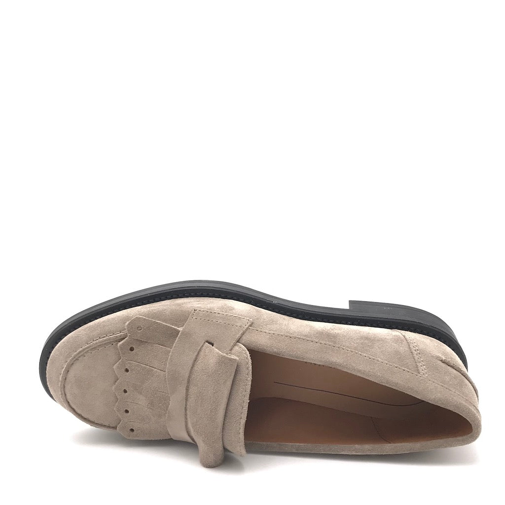 Zulian Calzature Mocassino frangia in crosta sand Comprane uno, ottenene uno gratis