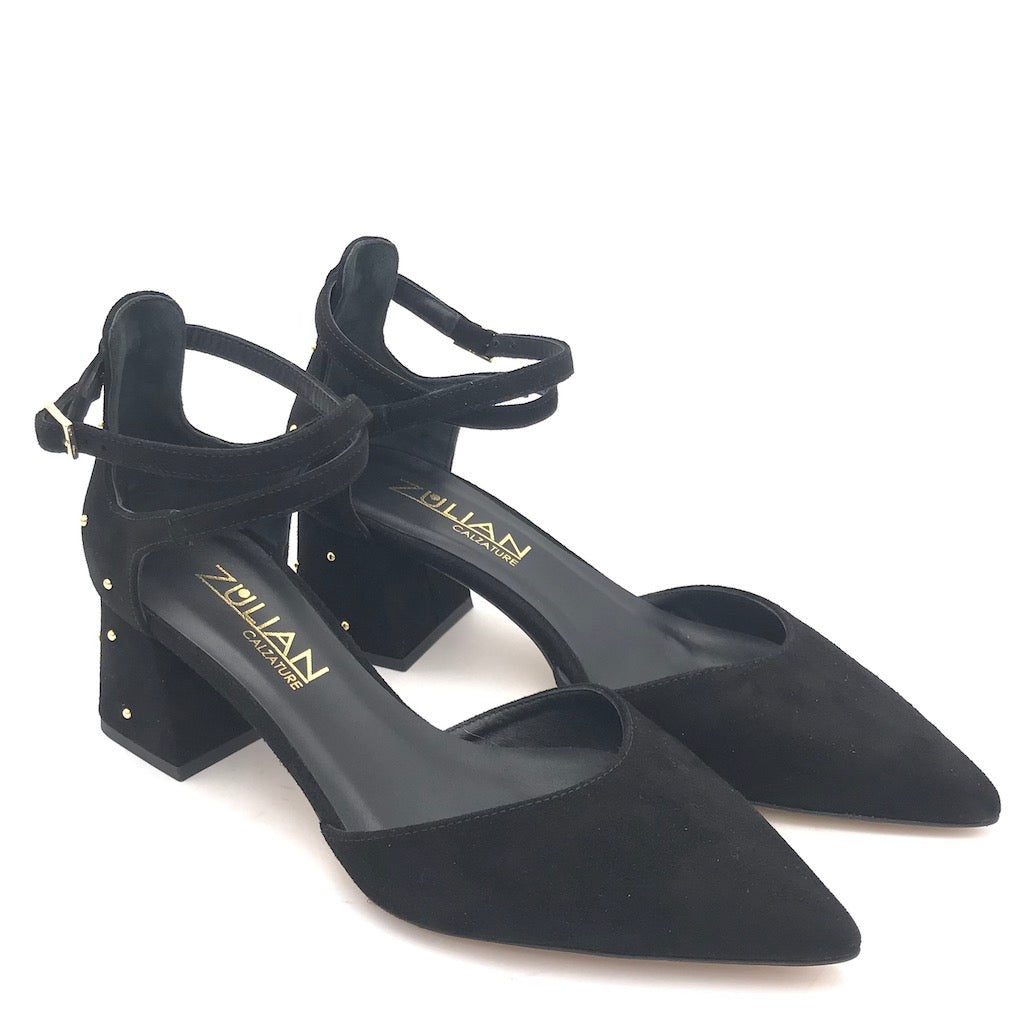 Zulian Calzature Scarpa Lerici camoscio nero Offerte speciali
