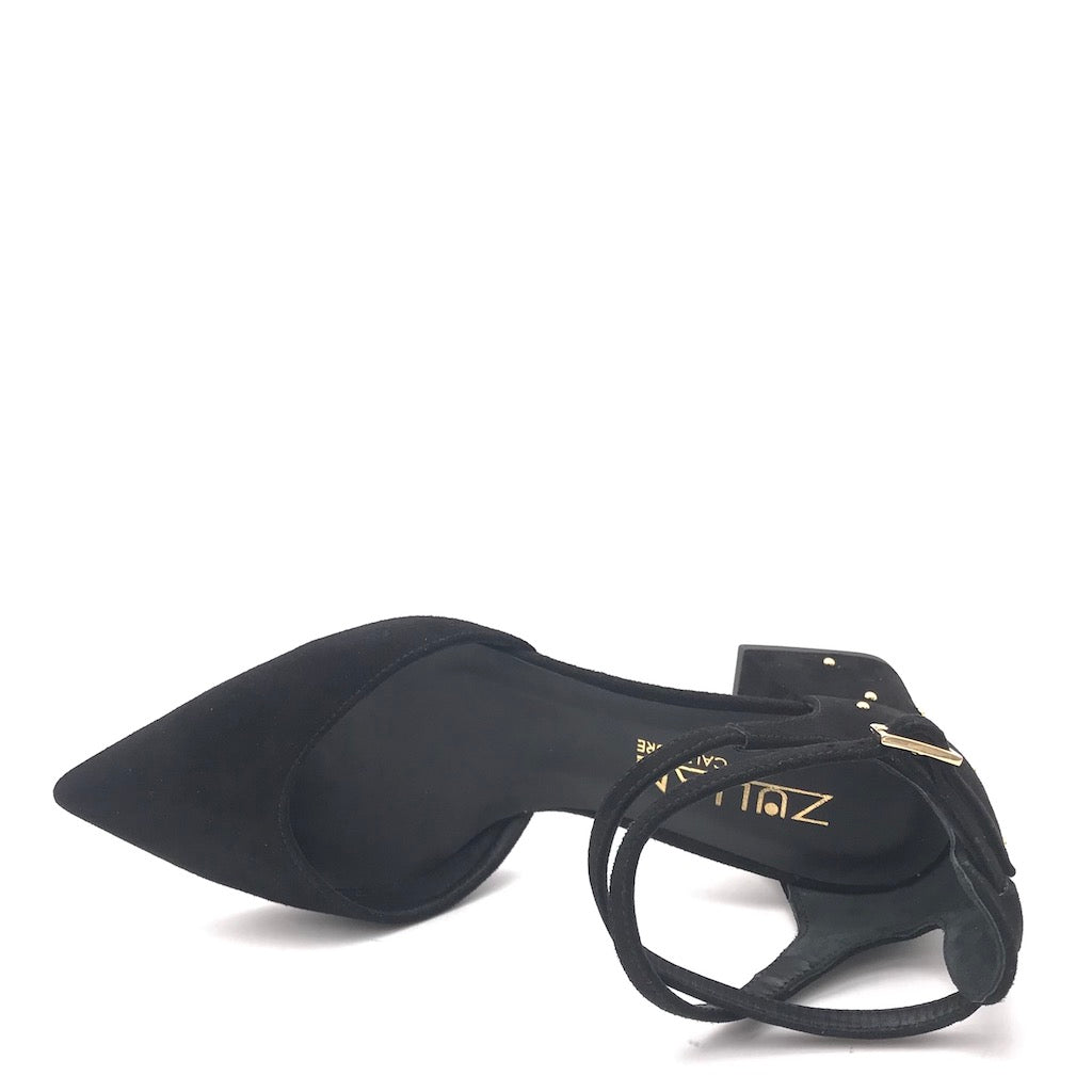Zulian Calzature Scarpa Lerici camoscio nero Offerte speciali