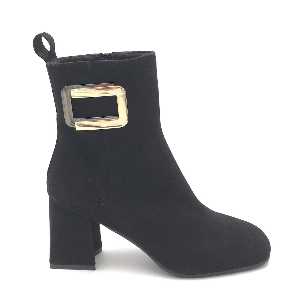 Zulian Calzature Tronchetto camoscio nero Offerte