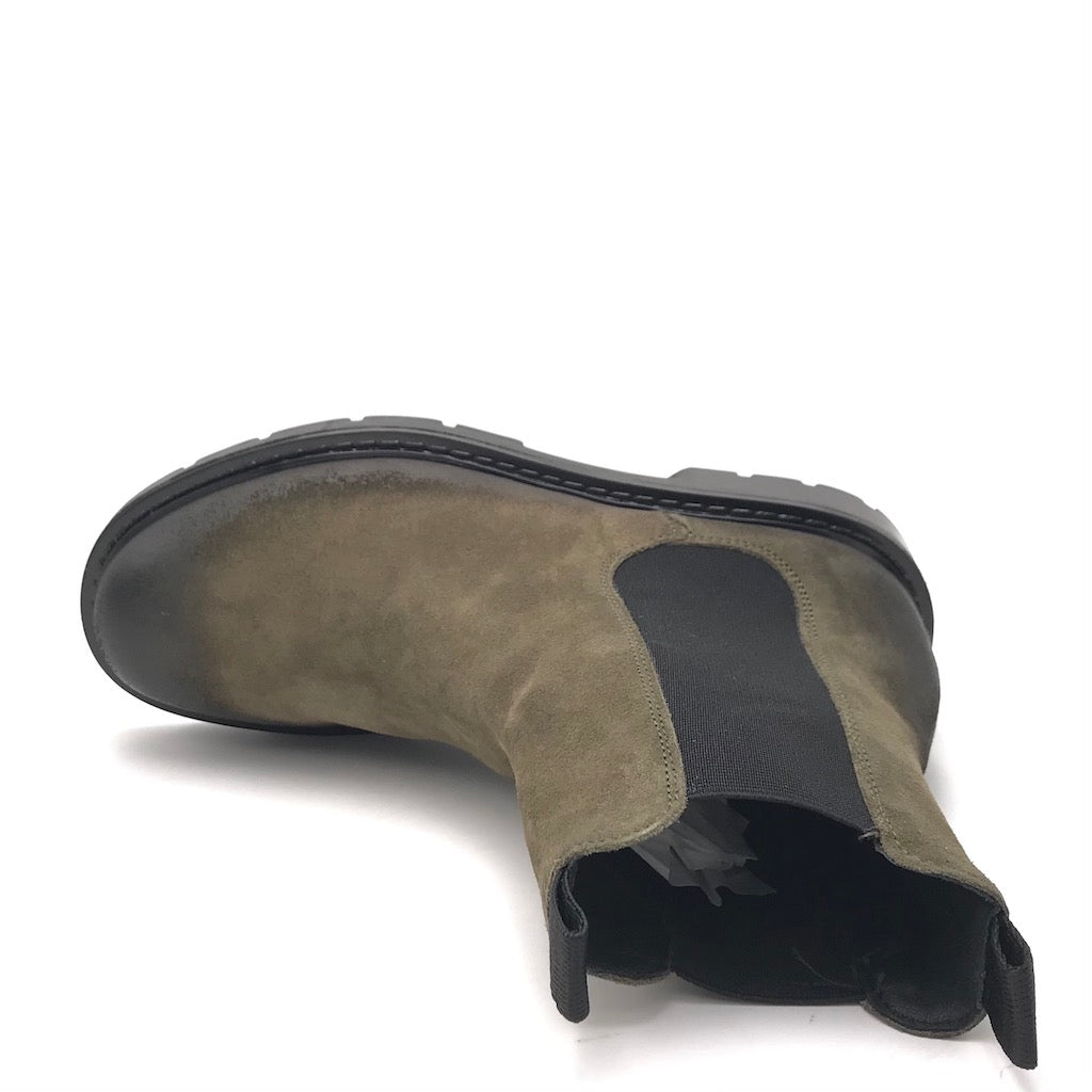 Zulian Calzature Beatles Brit beat in crosta forest Saldi Di Fabbrica