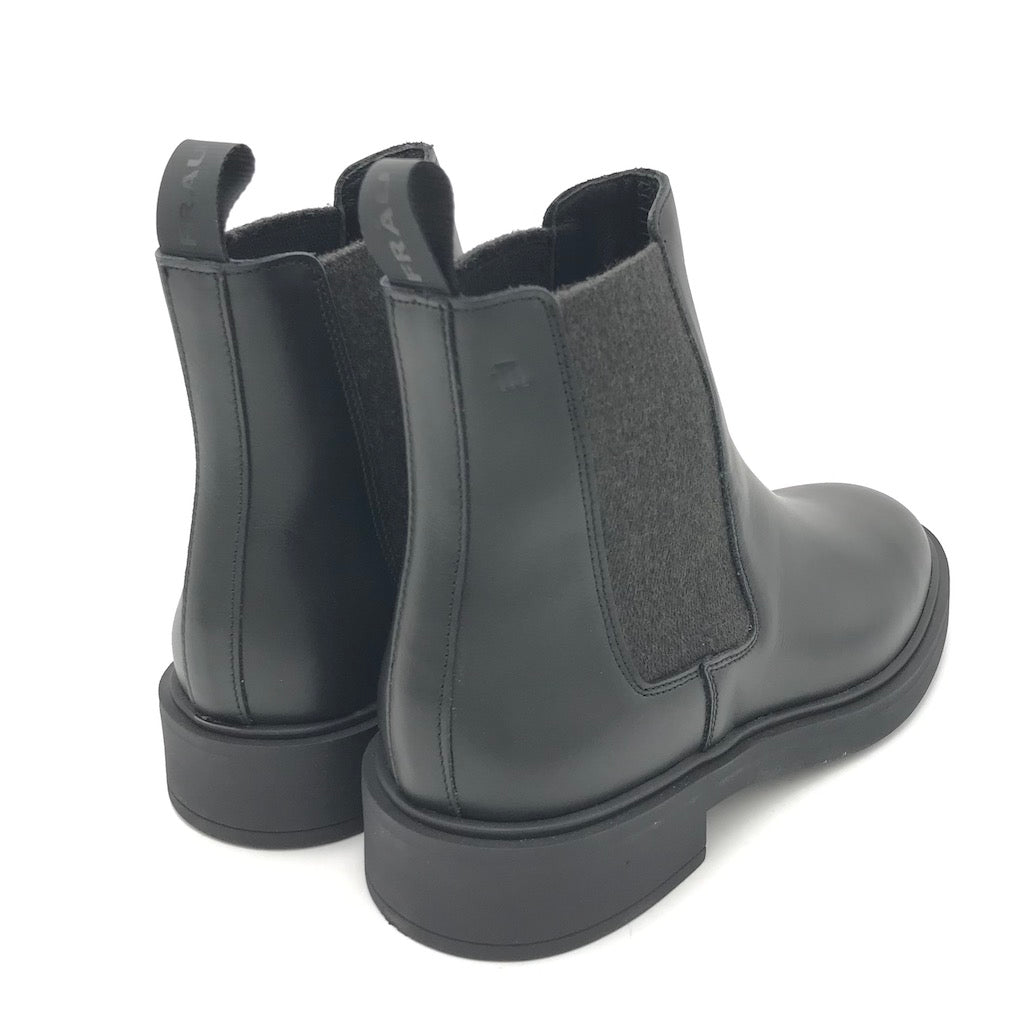 Zulian Calzature Beatles in pelle nera Super sconto