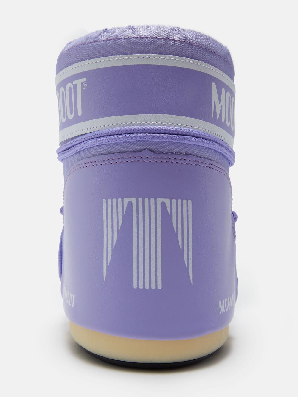 Moon Boot ICON LOW NYLON LILLA Lightning offer