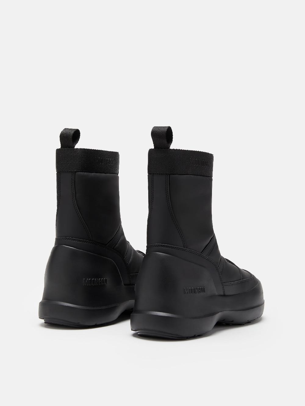 Moon Boot STIVALE LUNA NERO CON ZIP Saldi