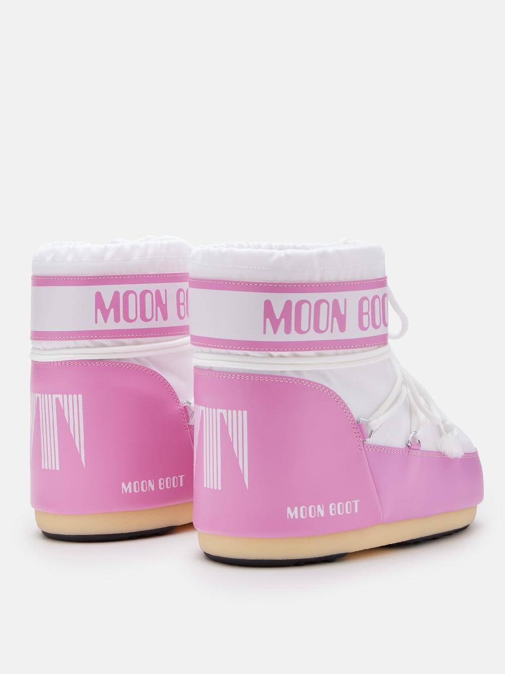 Moon Boot ICON LOW NYLON ROSA Affare Del Giorno