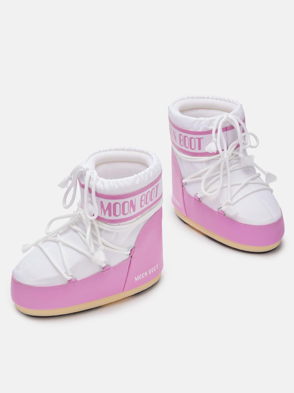 Moon Boot ICON LOW NYLON ROSA Affare Del Giorno
