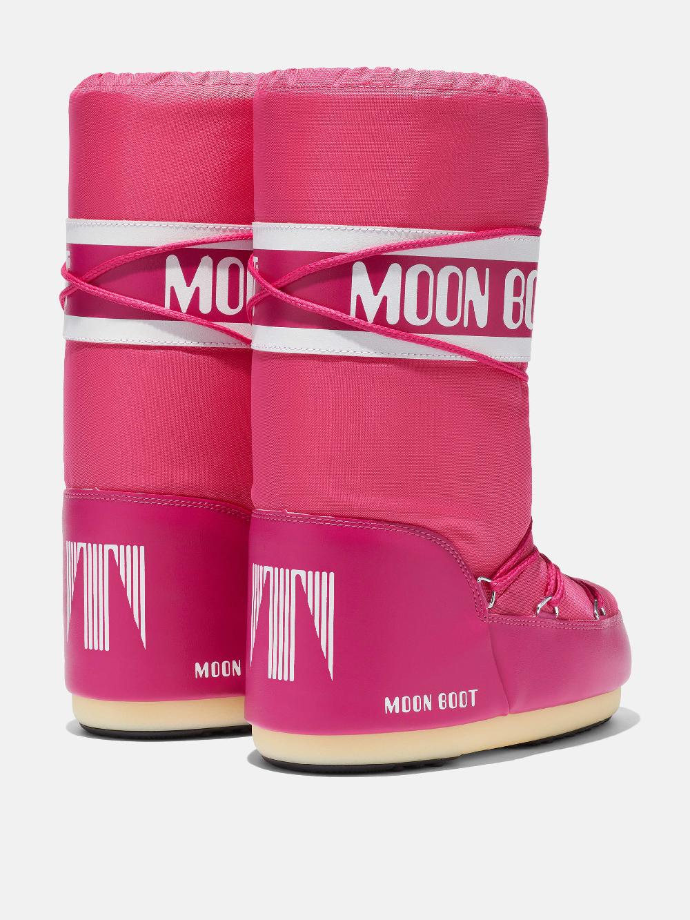 Moon Boot ICON FUCSIA IN NYLON Prezzo Ridotto