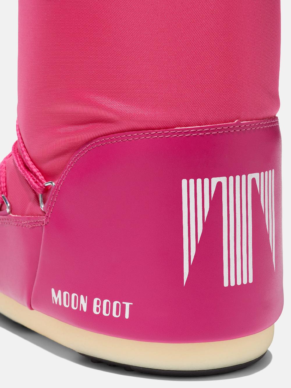 Moon Boot ICON FUCSIA IN NYLON Prezzo Ridotto