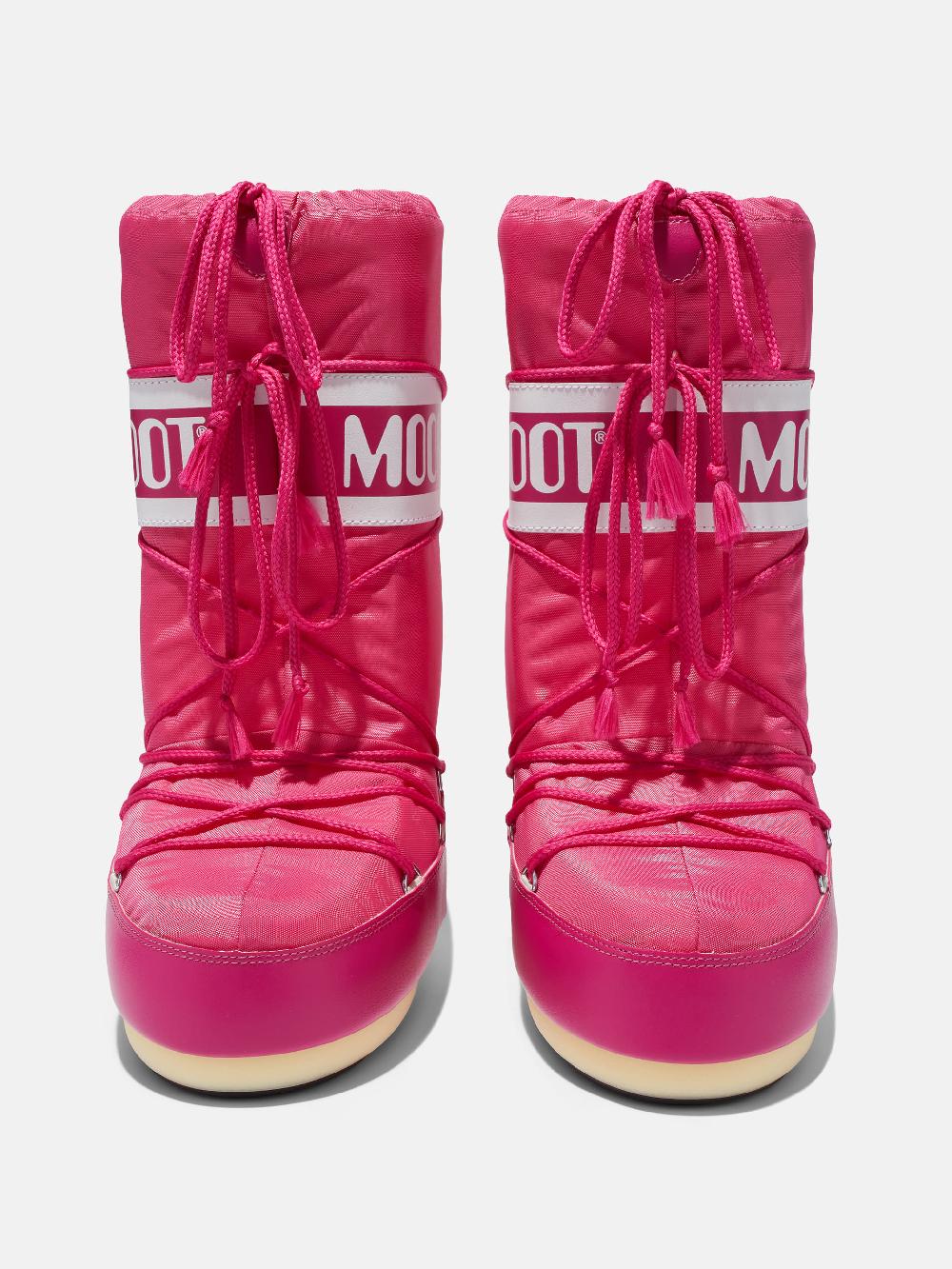 Moon Boot ICON FUCSIA IN NYLON Prezzo Ridotto