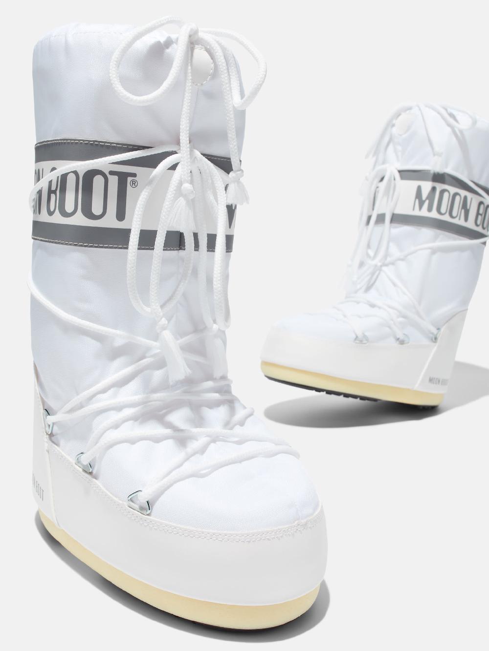 Moon Boot ICON BIANCO IN NYLON Acquista Ora