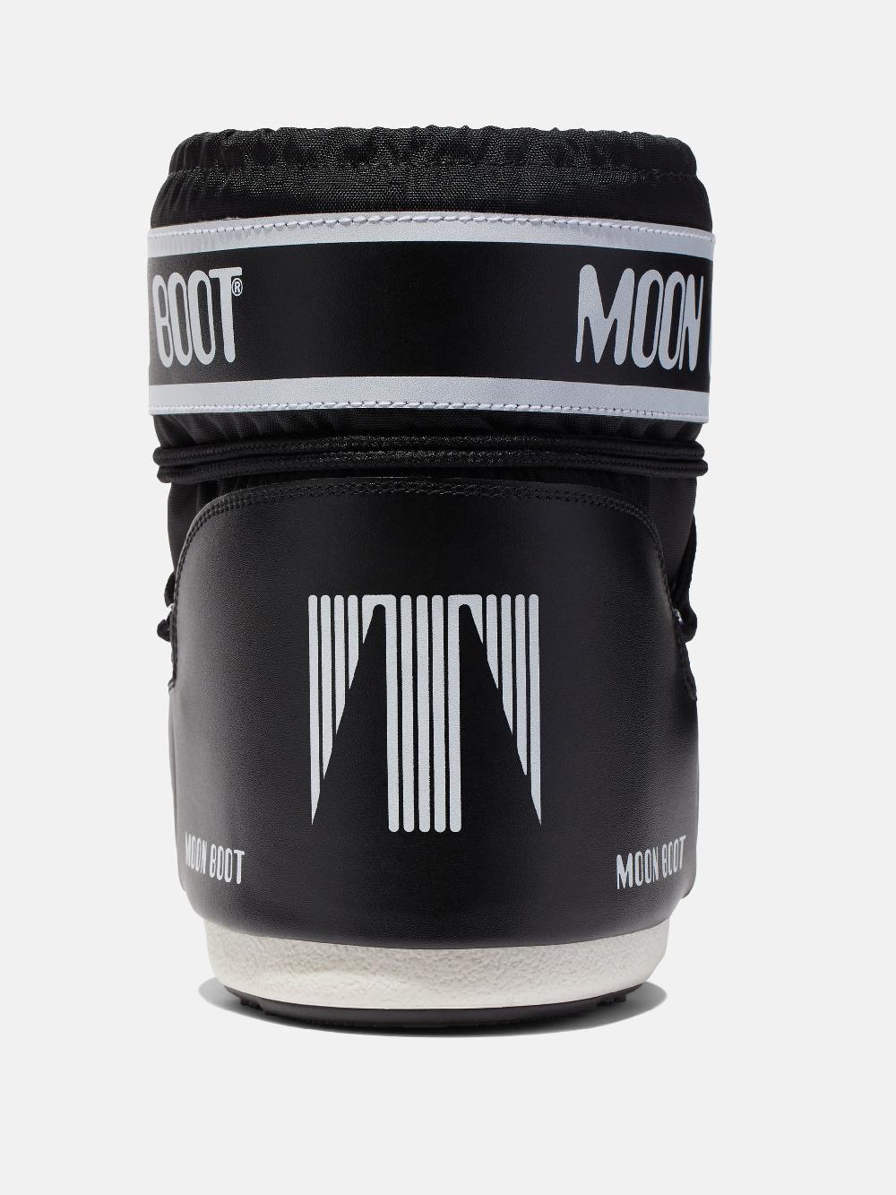 Moon Boot ICON LOW NERO IN NYLON Saldi Di Fabbrica